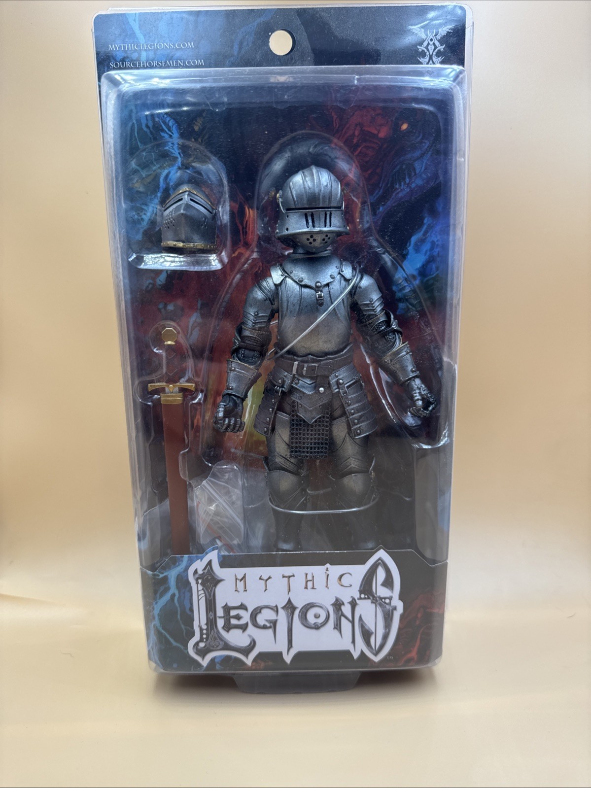 Four Horsemen Mythic Legions Valiant Knight 1/12 Limited Action Figure in Stock