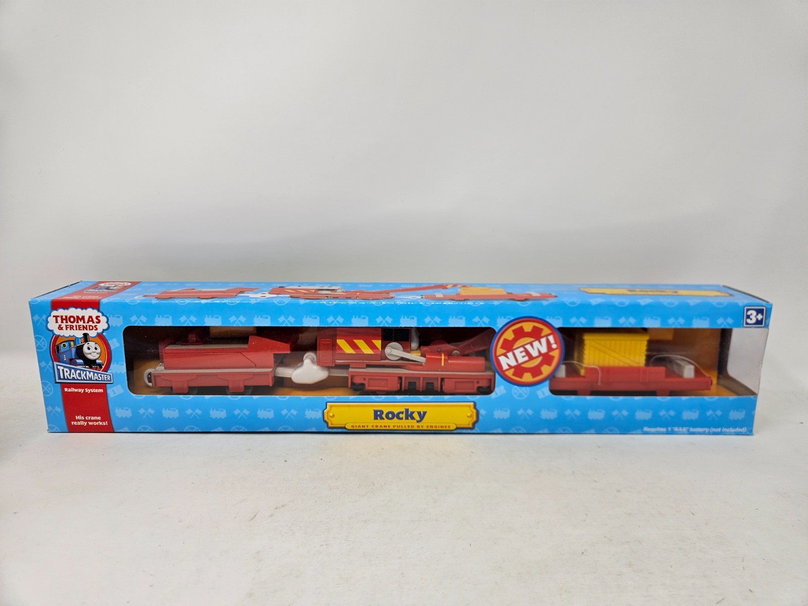 New Thomas & Friends Trackmaster Rocky to the Rescue Motorized Hit Toy