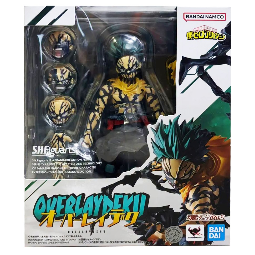 In-Stock Bandai S.H.Figuarts SHF Overlay Deku (My Hero Academia)