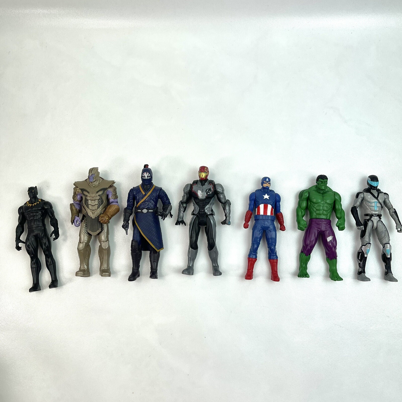 Marvel Comics + 1 GI Joe Action Figure Mix Lot Avengers Figures Bundle Deal