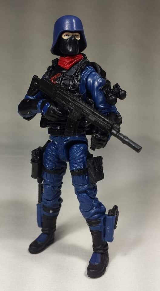 CUSTOM 1:18 MARAUDER TASK FORCE SECURITY OPS GIJOE COBRA VIPER TROOPER COMMANDO