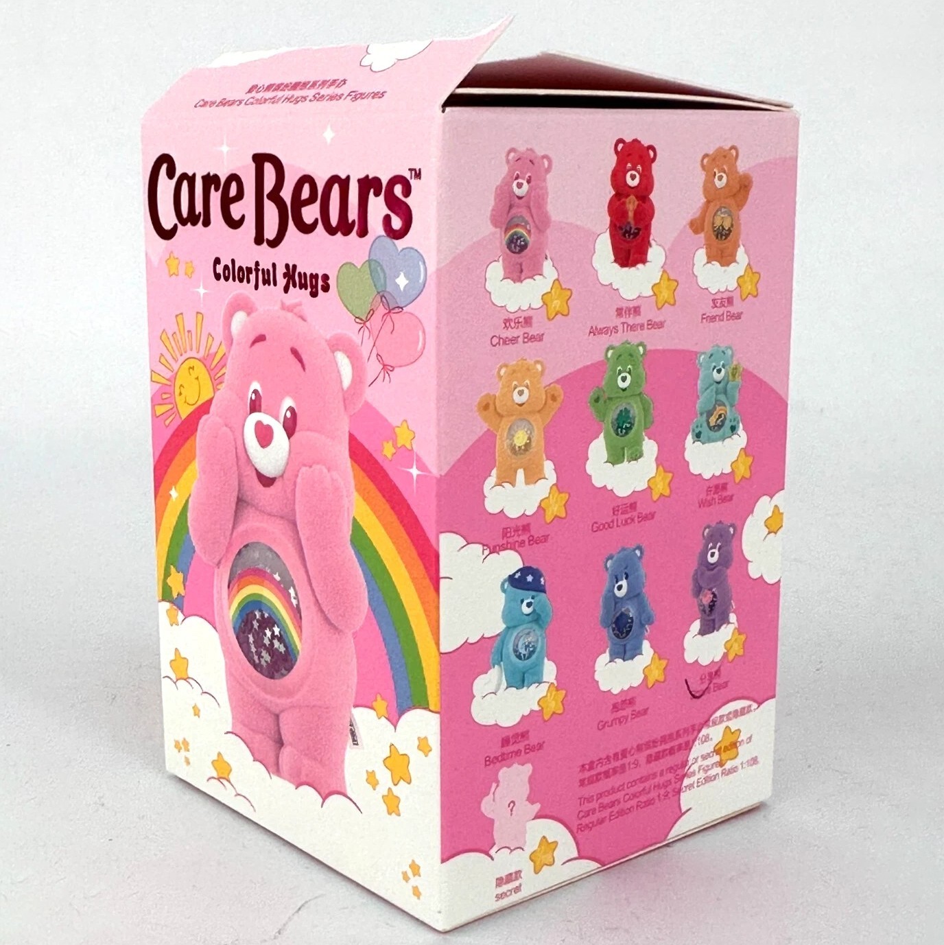 POP MART x Care Bears Colorful Hugs Series Confirmed Figure Dolls Toy Open Box