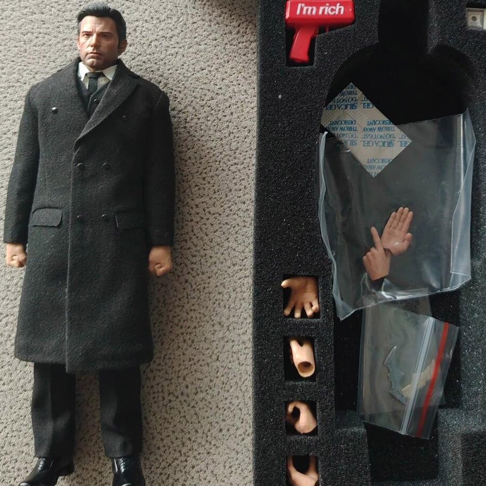 nota studio Ben Affleck Bruce Wayne 6in Action Figure Doll Model 0506