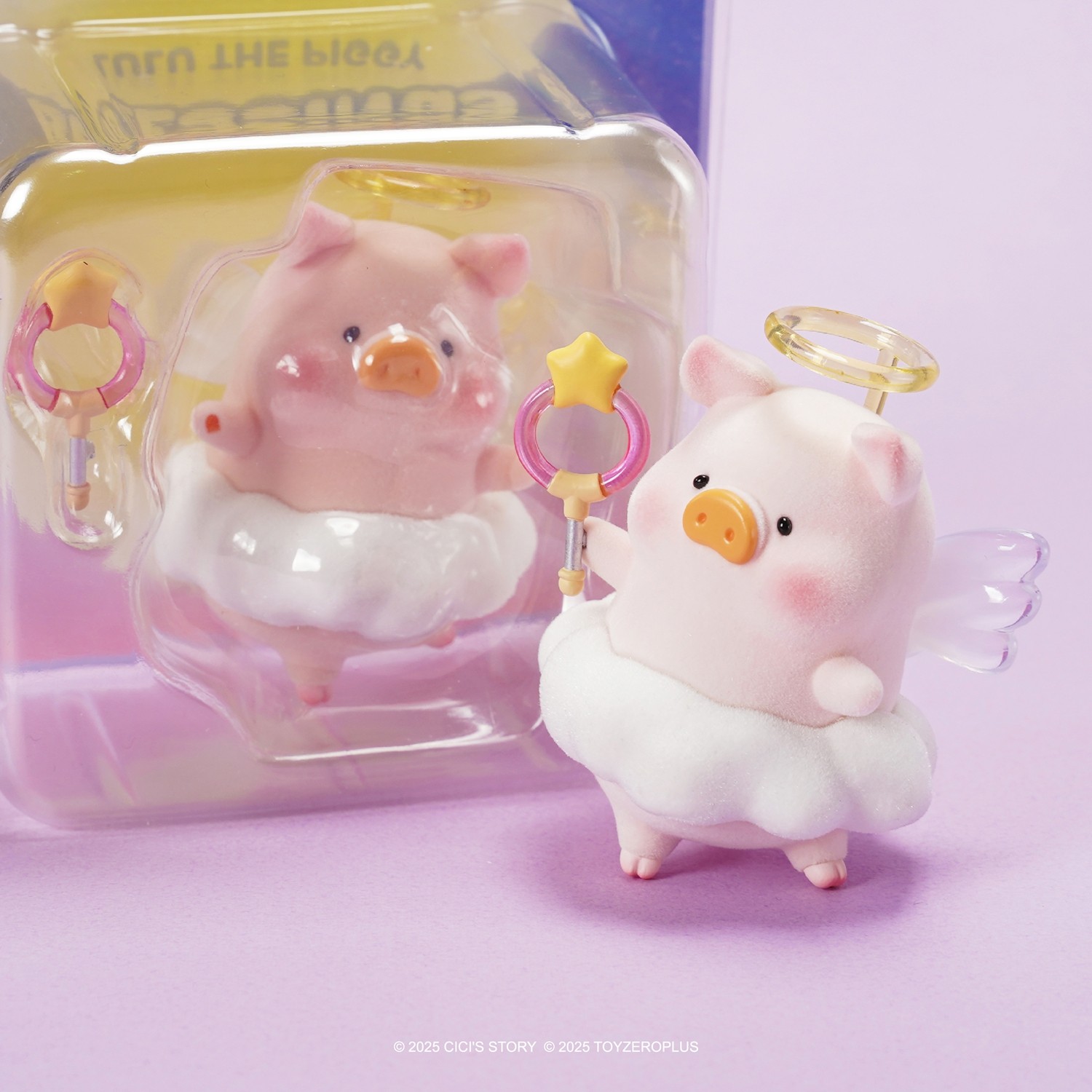TOP LuLu The Piggy Angel’s Blessings Series Collectible Figurines Art Toys