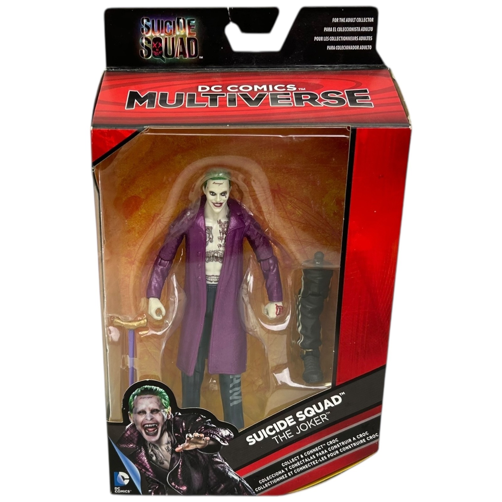 DC Comics Multiverse Suicide Squad The Joker 6″ Action Figure 2016 Mattel Sealed