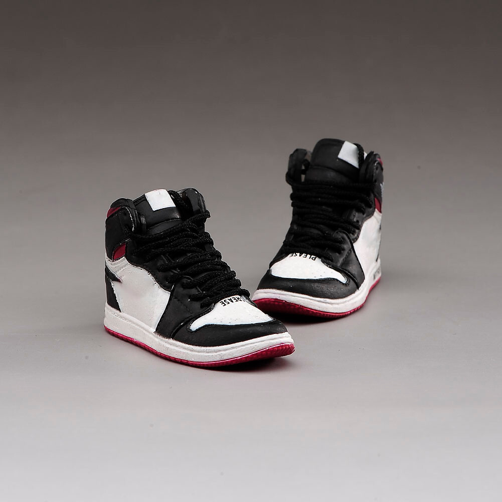 1/6 Unisex White Sport Shoes Male Female Model For 12″ Action Figure Body Toys