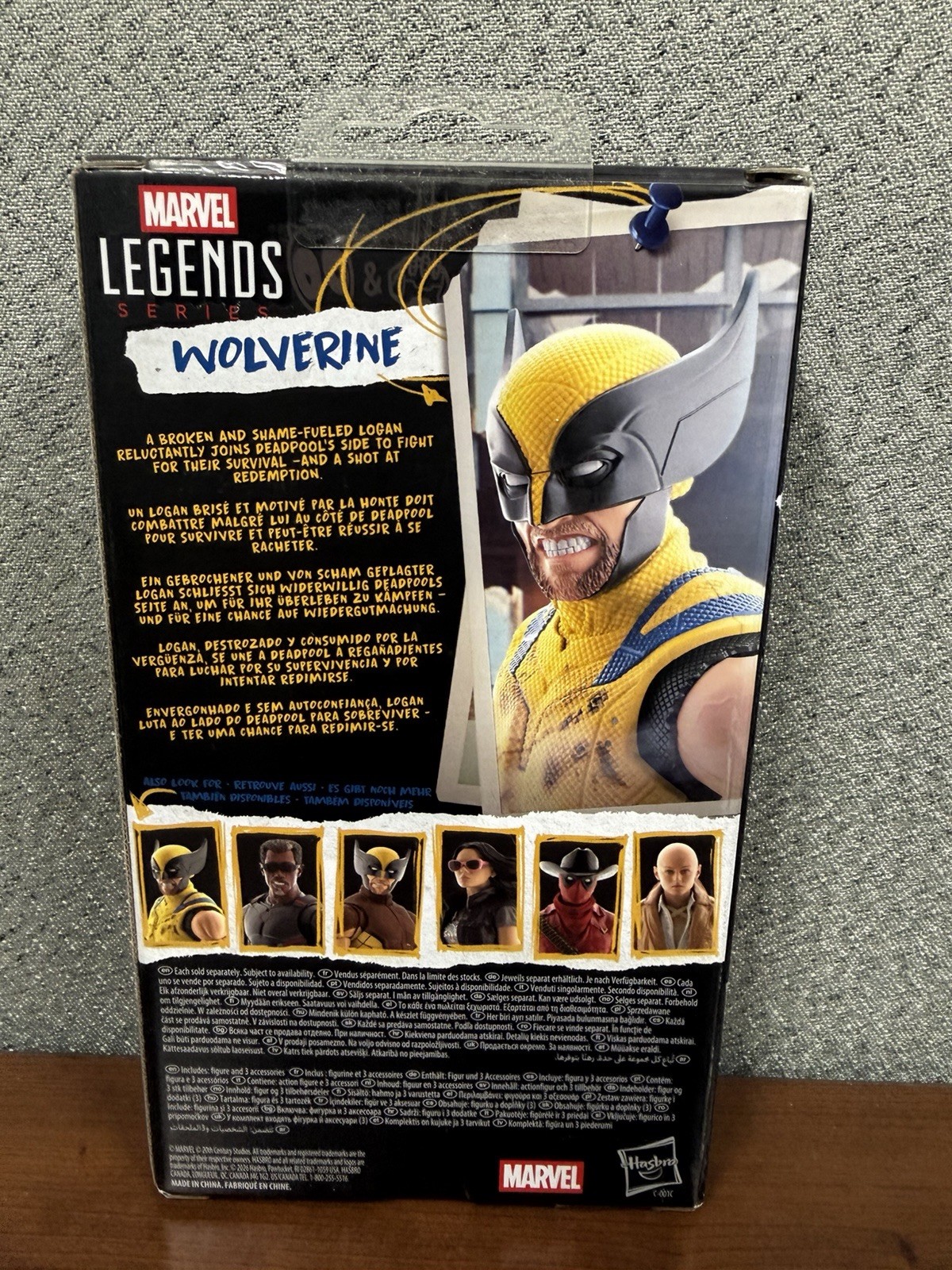 BRAND NEW Hasbro Marvel Legends Series Deadpool & Wolverine 6″ Figure NIB