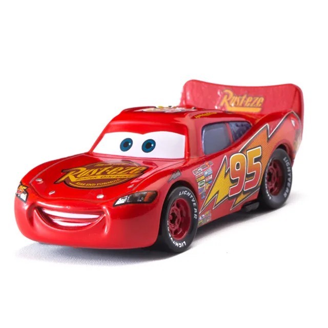Lightning McQueen Mater 1:55 Diecast Metal Toy Car Alloy Model Kids Gift USA