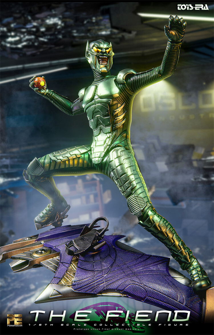 TOYS ERA PE007A The Fiend Spider-man Norman Osborn Deluxe Ver. Figure Set Toys