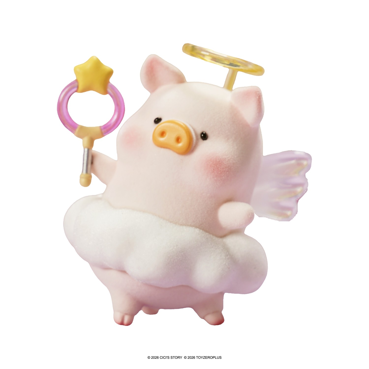 TOP LuLu The Piggy Angel’s Blessings Series Collectible Figurines Art Toys