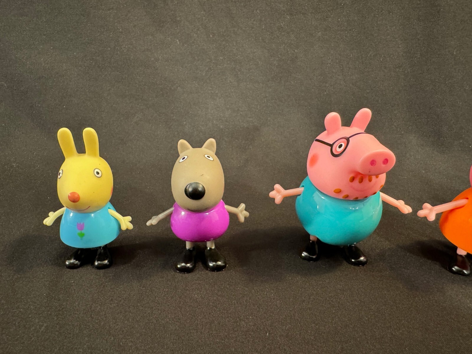 LARGE PEPPA PIG TOY ACTION FIGURES LOT MIXED BUNDLE JAZWARES