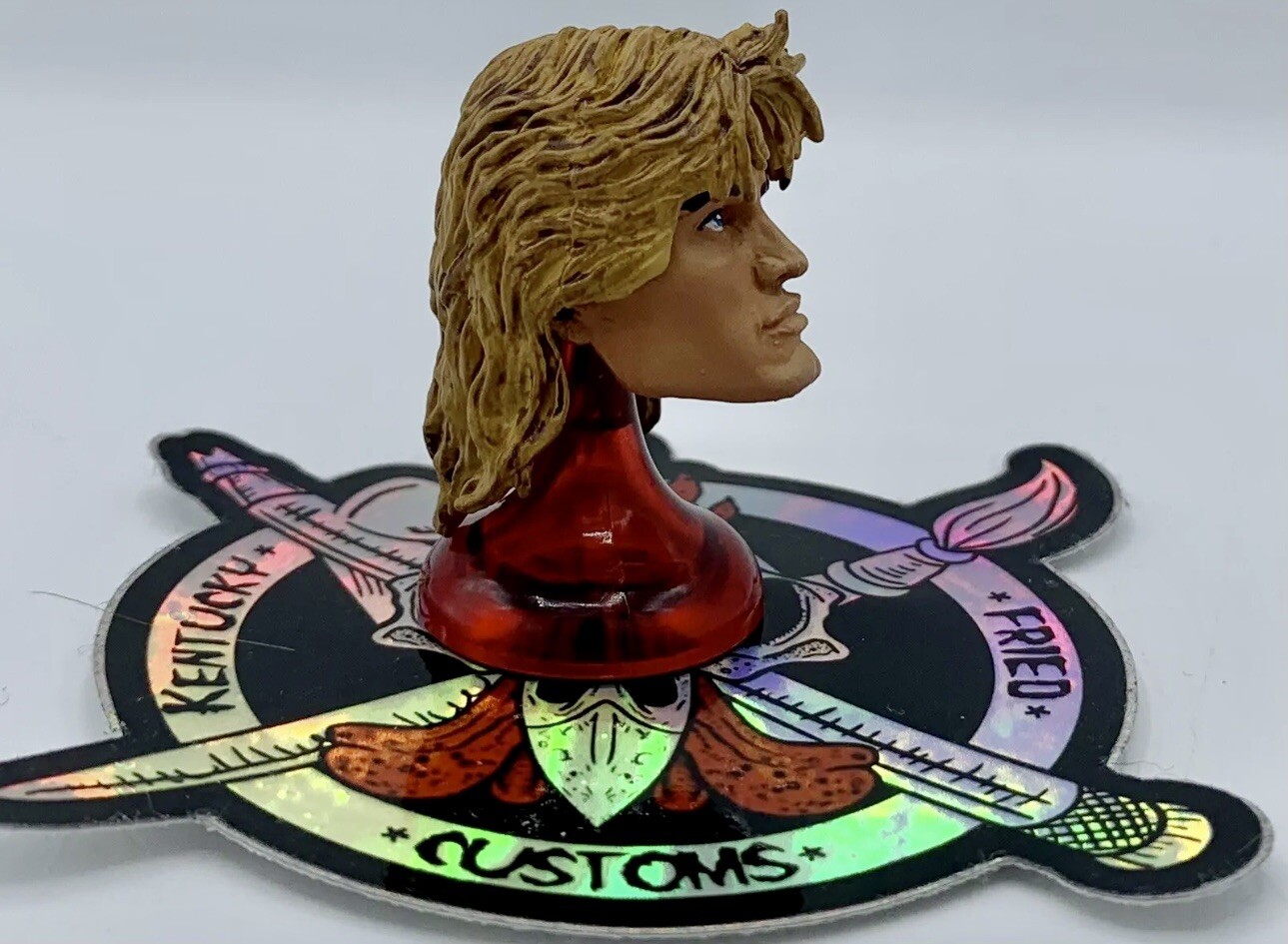 Compatible Motu Classics Custom Dolph Lundgren Heman HEAD ONLY Masterverse
