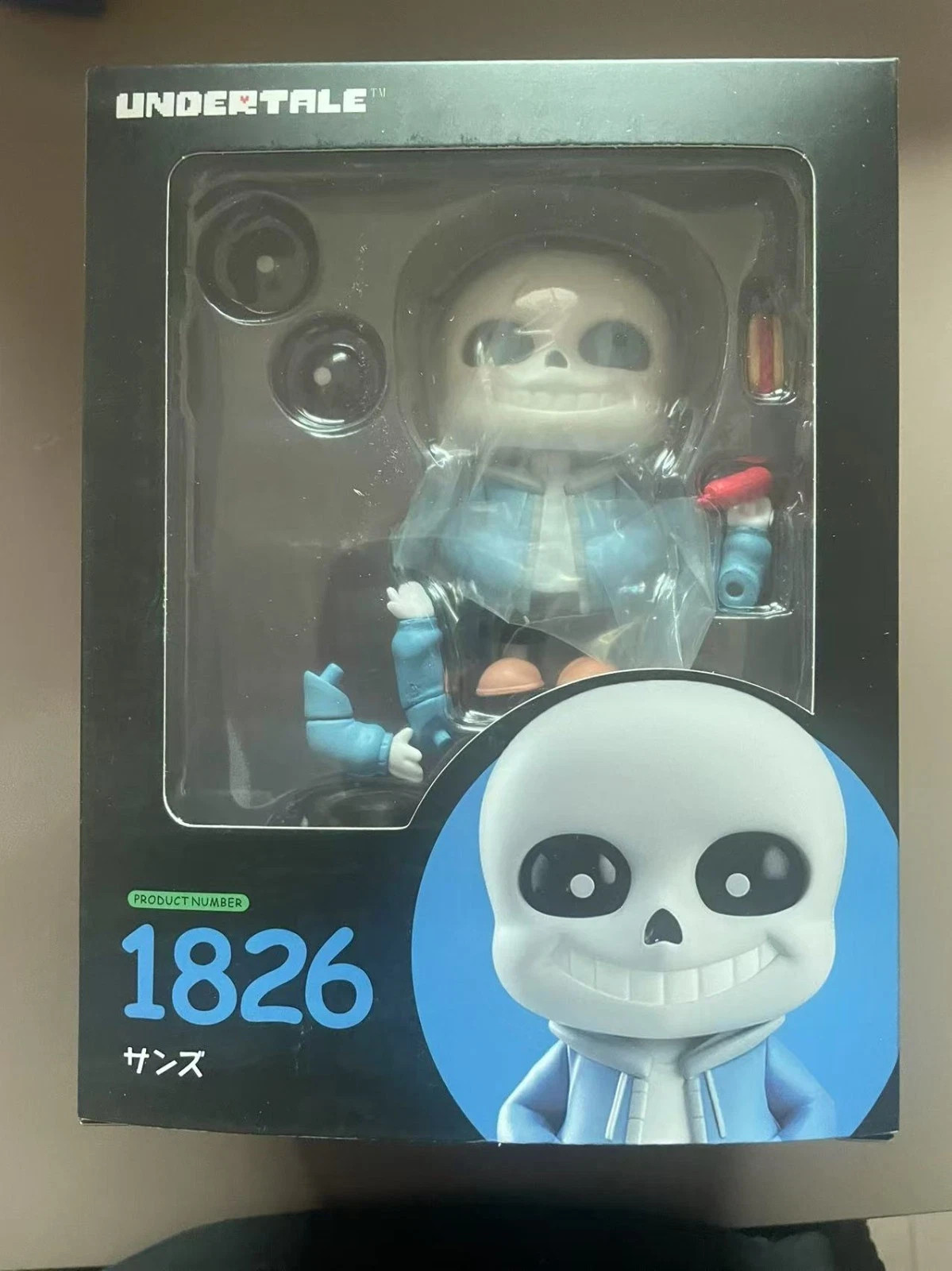 Undertale Sans Nendoroid #1826 – 10cm Poseable PVC Figure – Collectible New