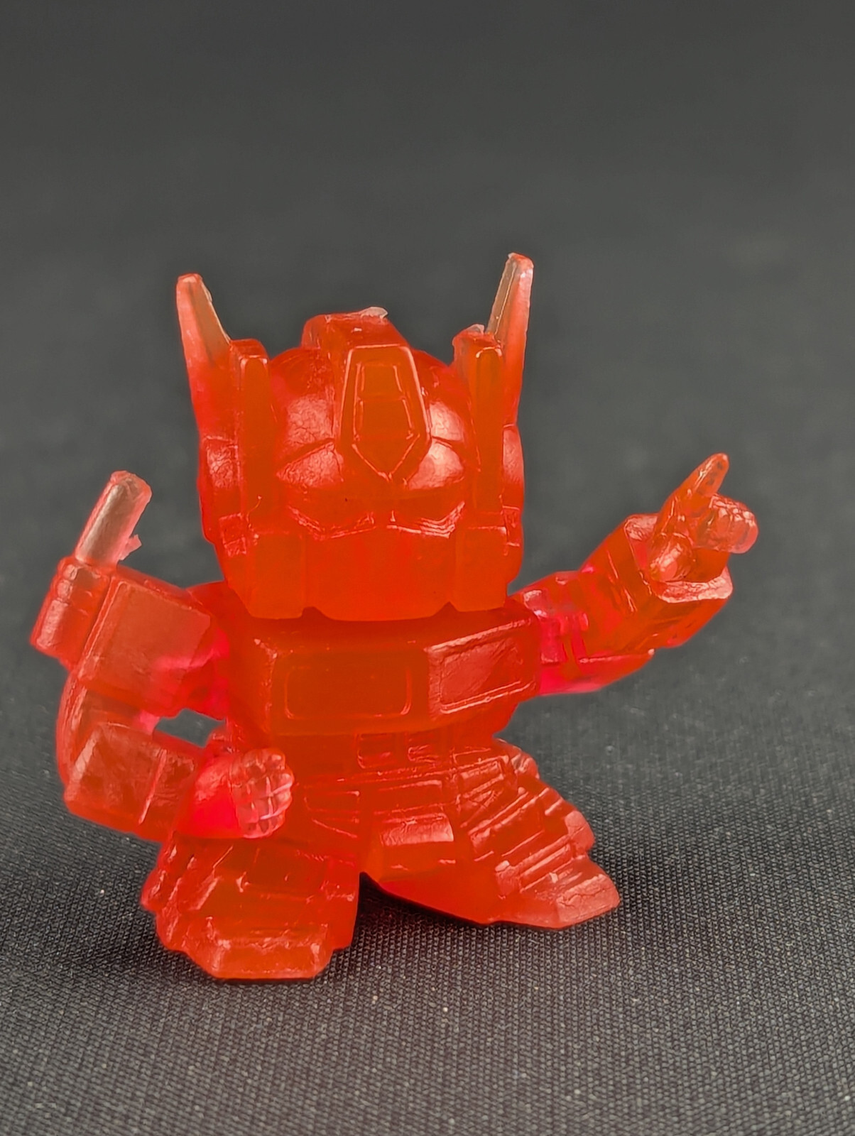 Transformers Q-Robo Collection G1 Optimus Prime RED CHASE complete Takara Gacha