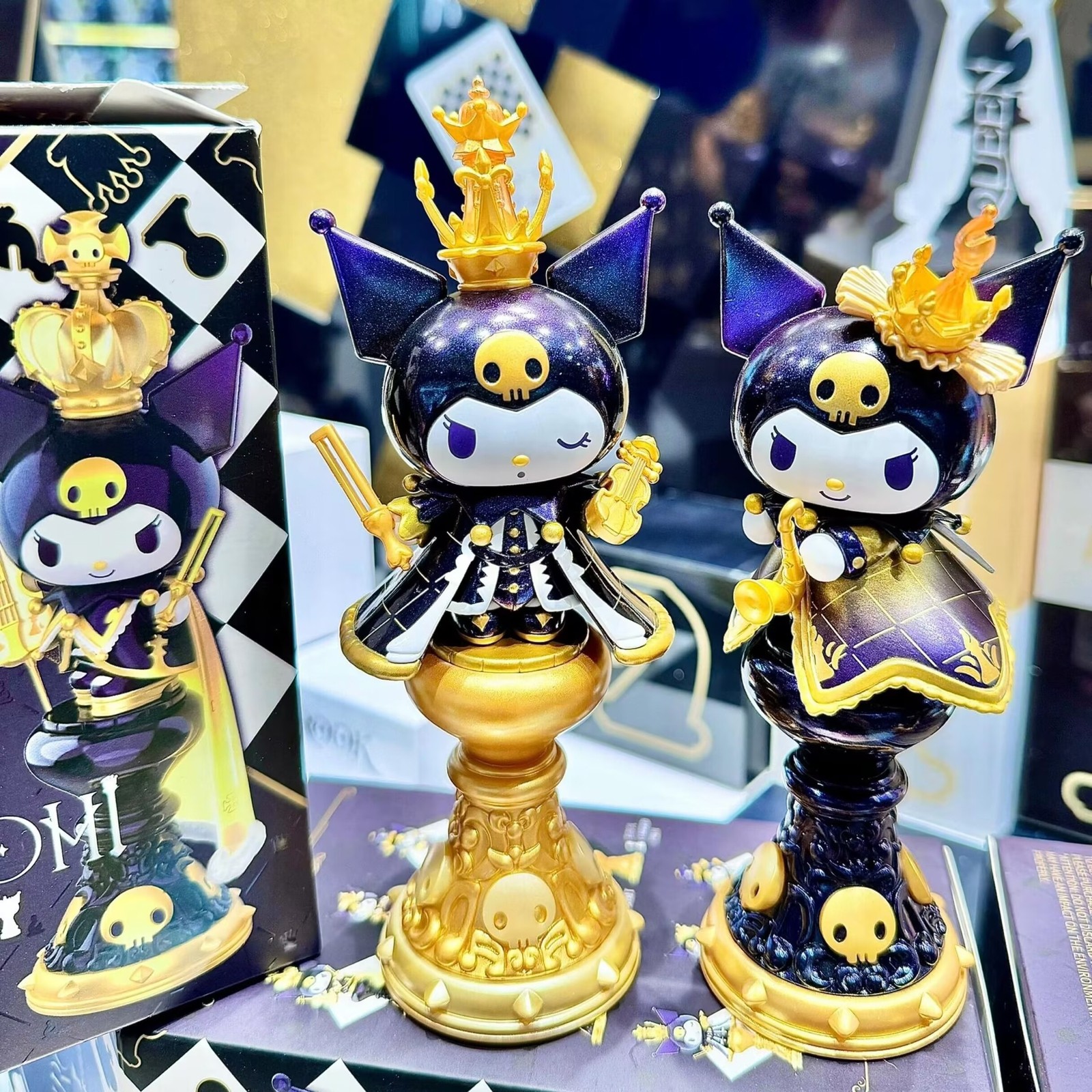 TOPTOY Sanrio Kuromi Chess Series Blind Box Figure One Set (8pcs) Toy Basic