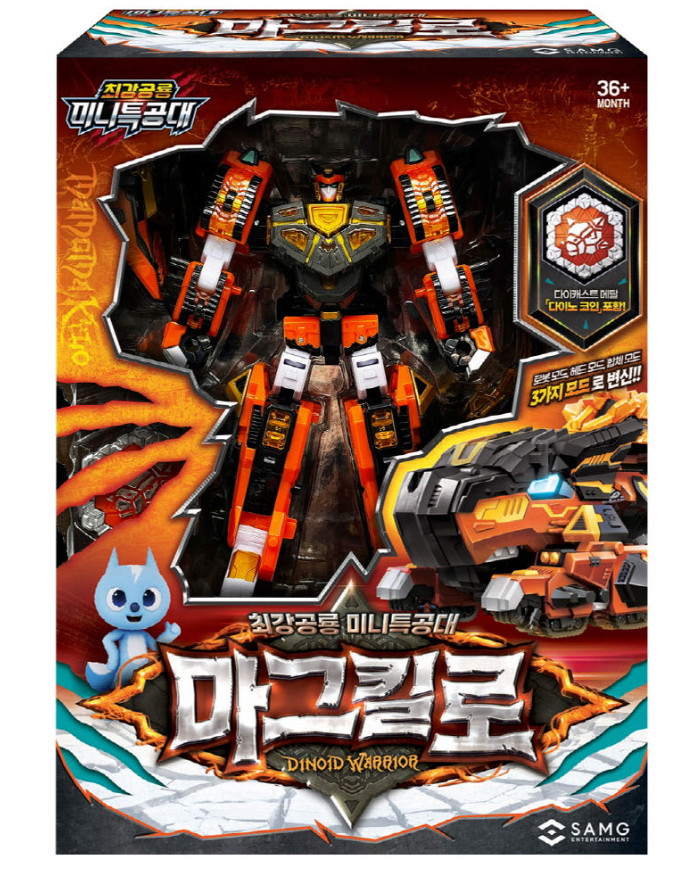 Miniforce Dinoid Warrior REX KAISER D6 D7 D9 Great Integration Robot full set