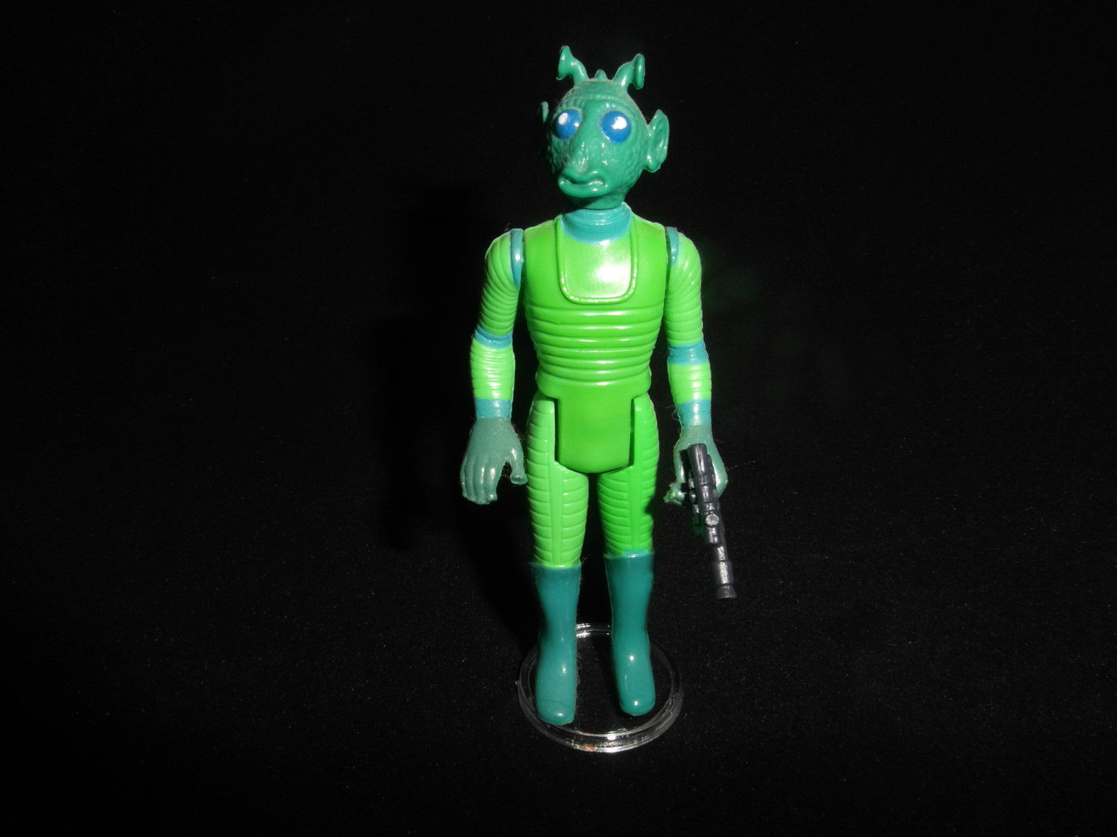 STAR WARS ACTION FIGURE DISPLAY STAND FOR VINTAGE FIGURES CLEAR X 20 T1c