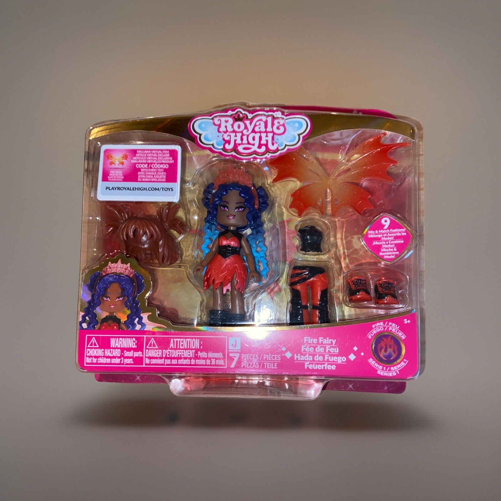 Royale High Fire Fairy – Fire Wings In Game – Code Only Sent Through Ebay Msgs