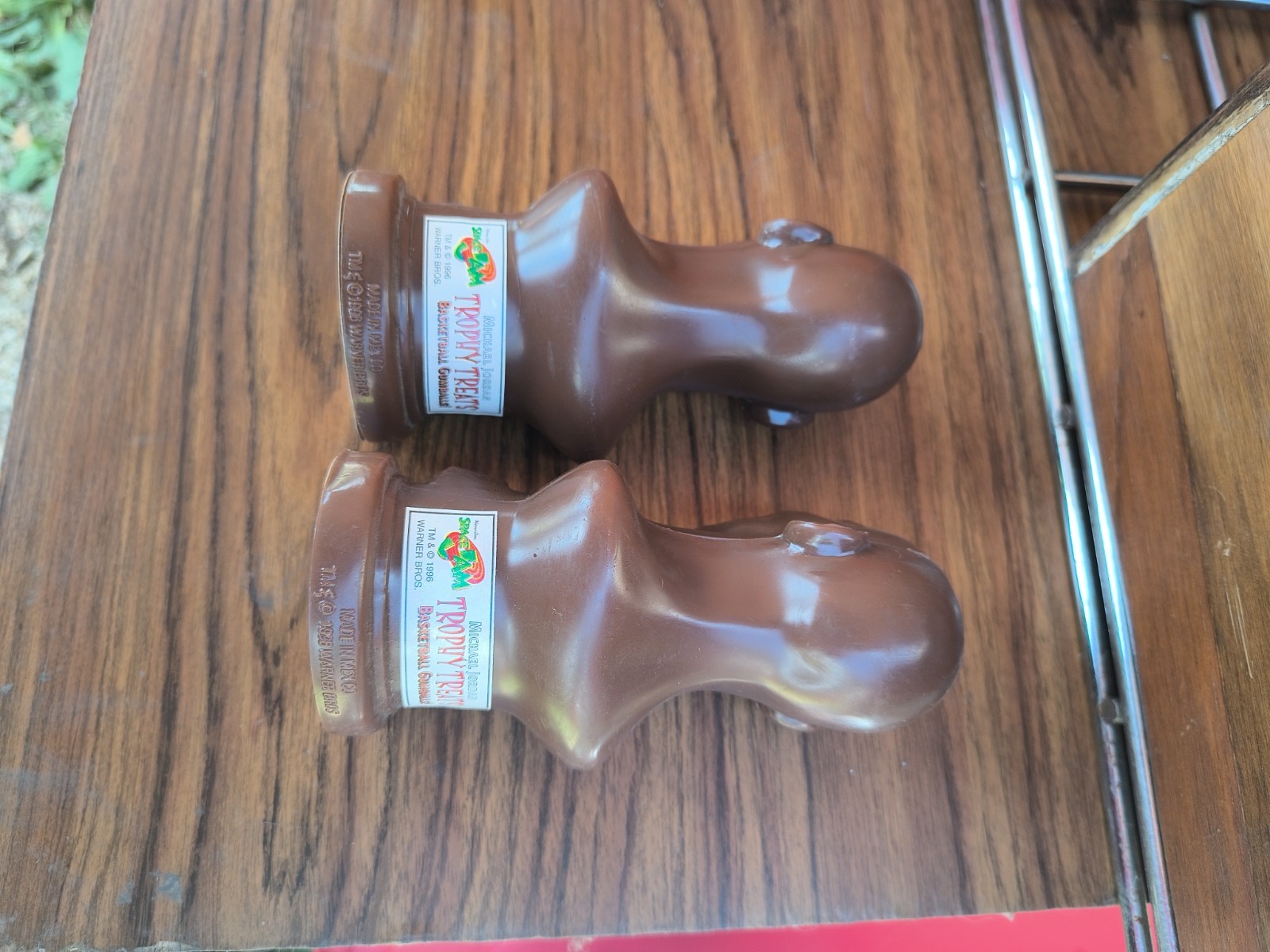 MICHAEL JORDAN SPACE JAM CANDY HEAD TROPHY TREATS GUM 1996 Vintage Lot