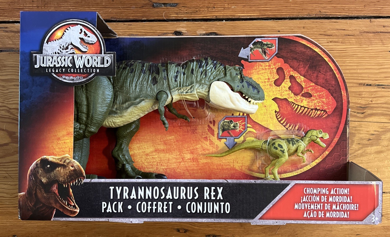 Jurassic World Park Legacy Collection Tyrannosaurus Rex Pack T Rex Dominion Bull