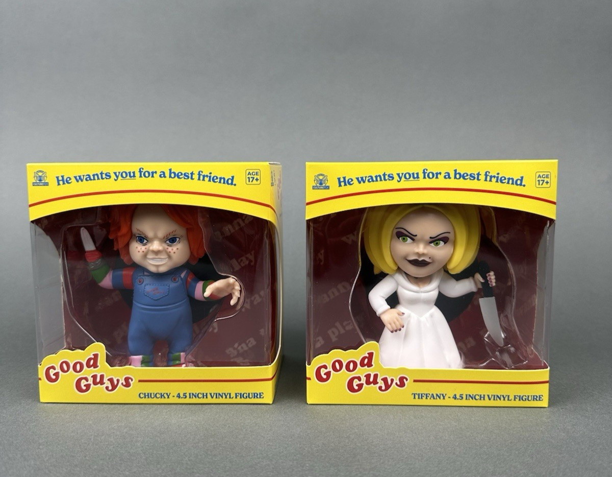 Tiffany And Chucky Good Guys Vinyl Figure 4.5in Childs Play Collectible