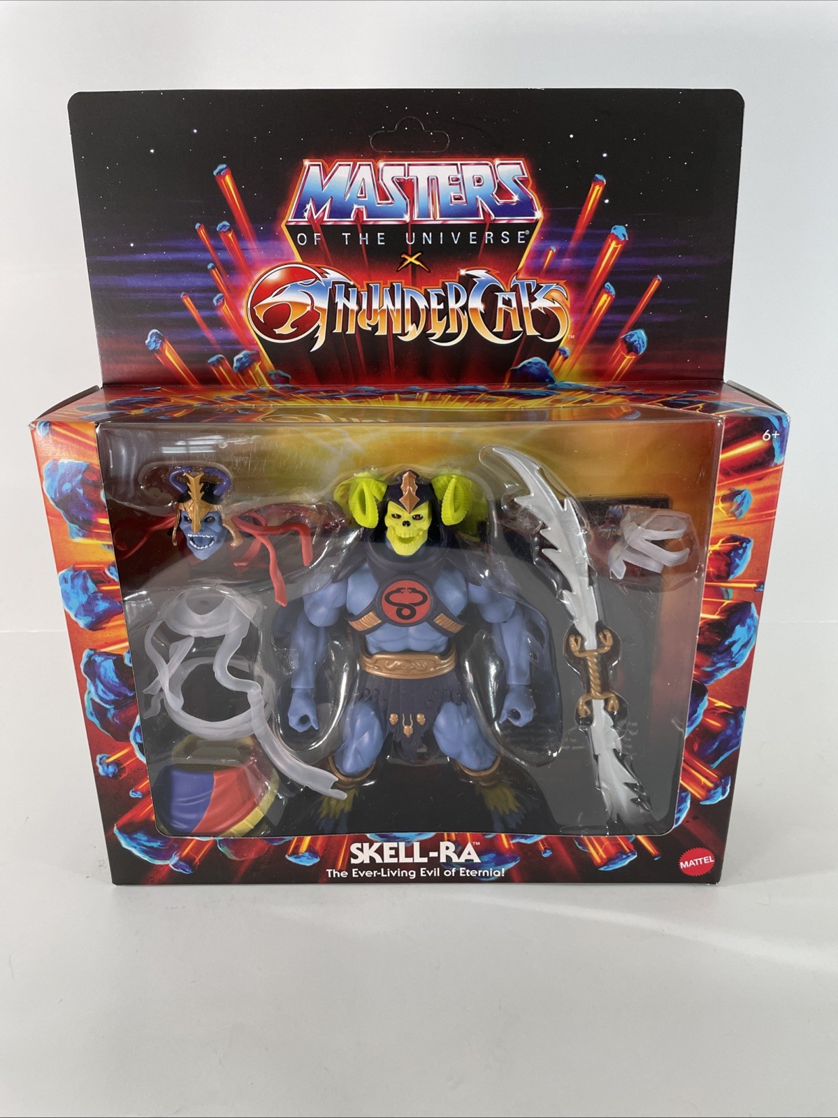 Mattel Masters Of The Universe X Thundercats Skell-Ra MOTU New Sealed Unpunched