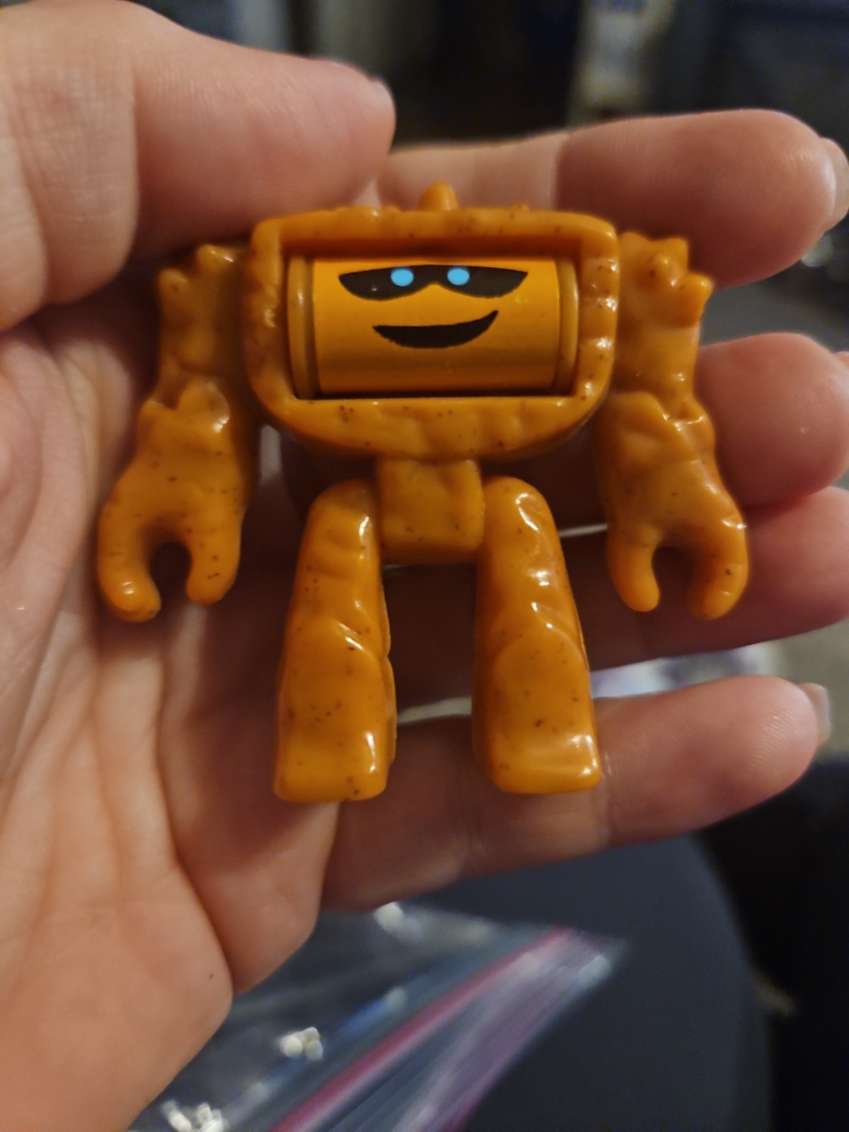 Disney Pixar Toy Story Chunk Miniature Face Changing Figure Toy Not Poseable 2″