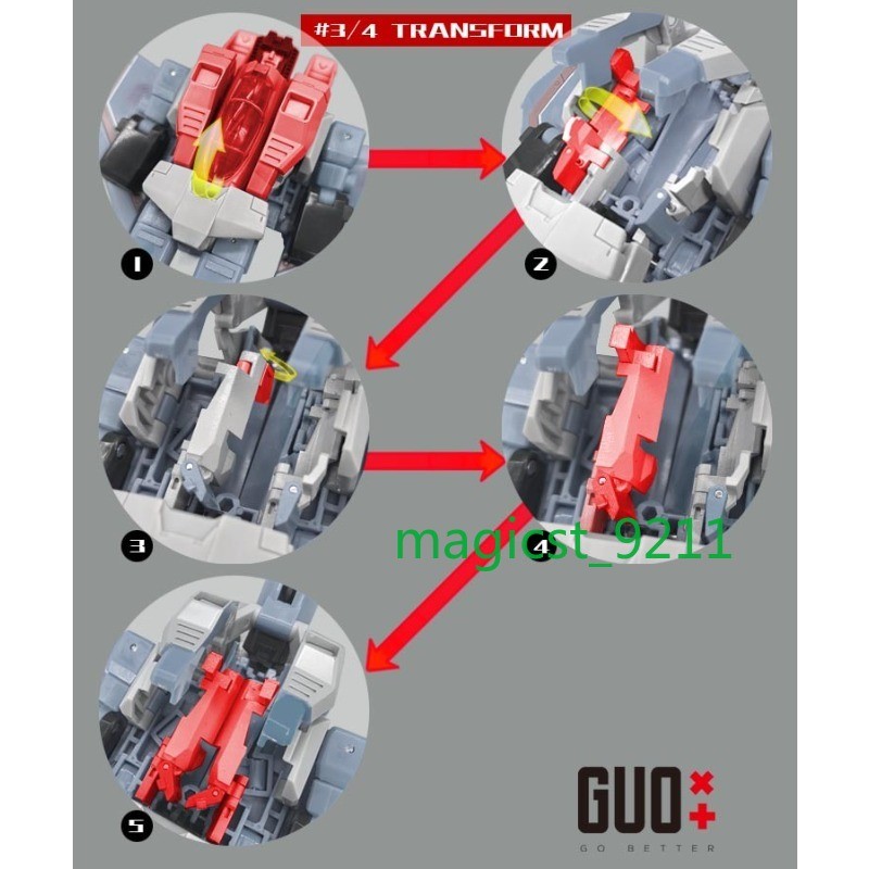 IN STOCK!GO Better 3D DIY Filler Upgrade Kit For SS86 Thundercracker Accessories