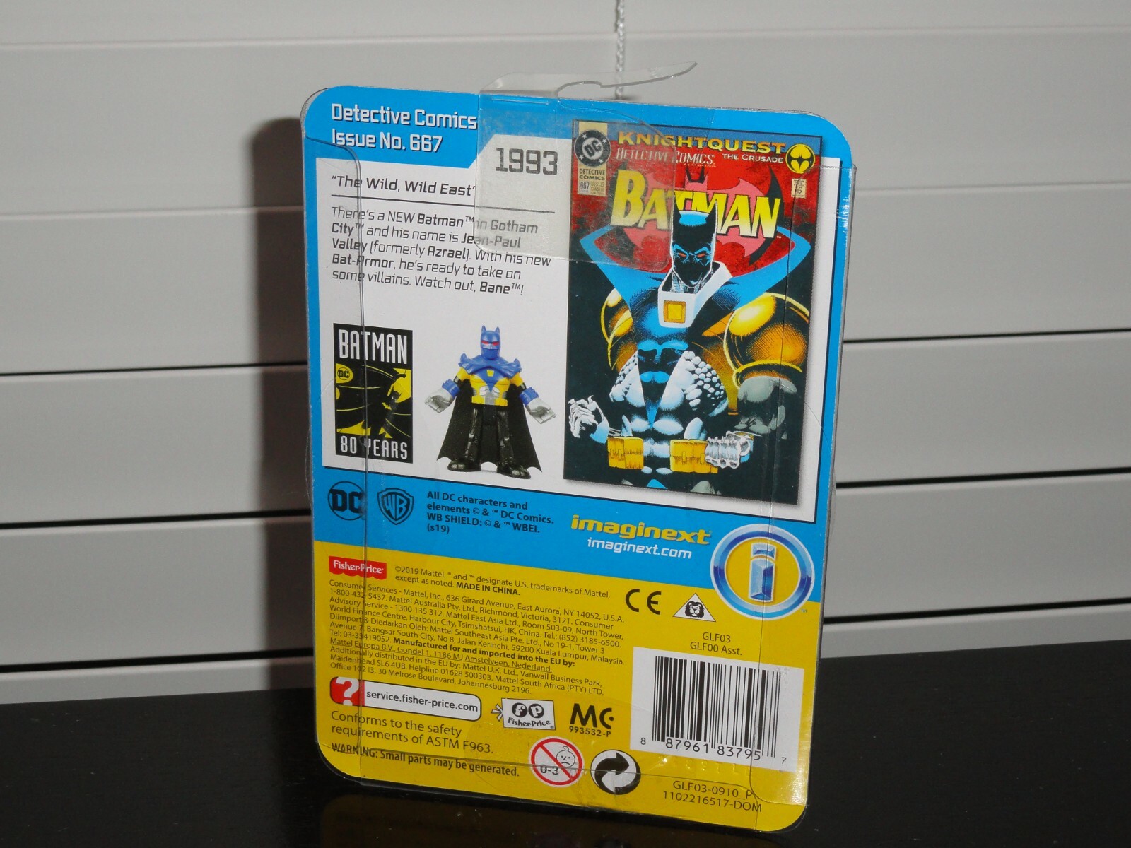 DC COMICS 2019 IMAGINEXT BATMAN 80 YEARS #1-5 BLISTER PACKS 3” ACTION FIGURES