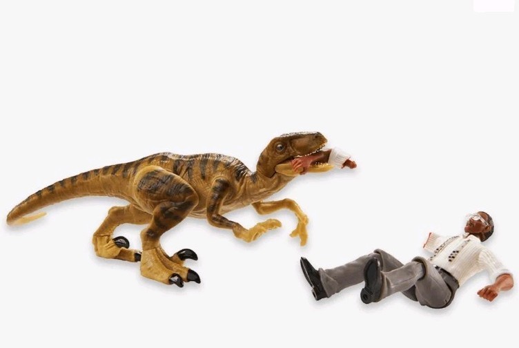 Jurassic Park Final Scene Ray Arnold Samuel L. Jackson SDCC 21 Mattel Exclusive