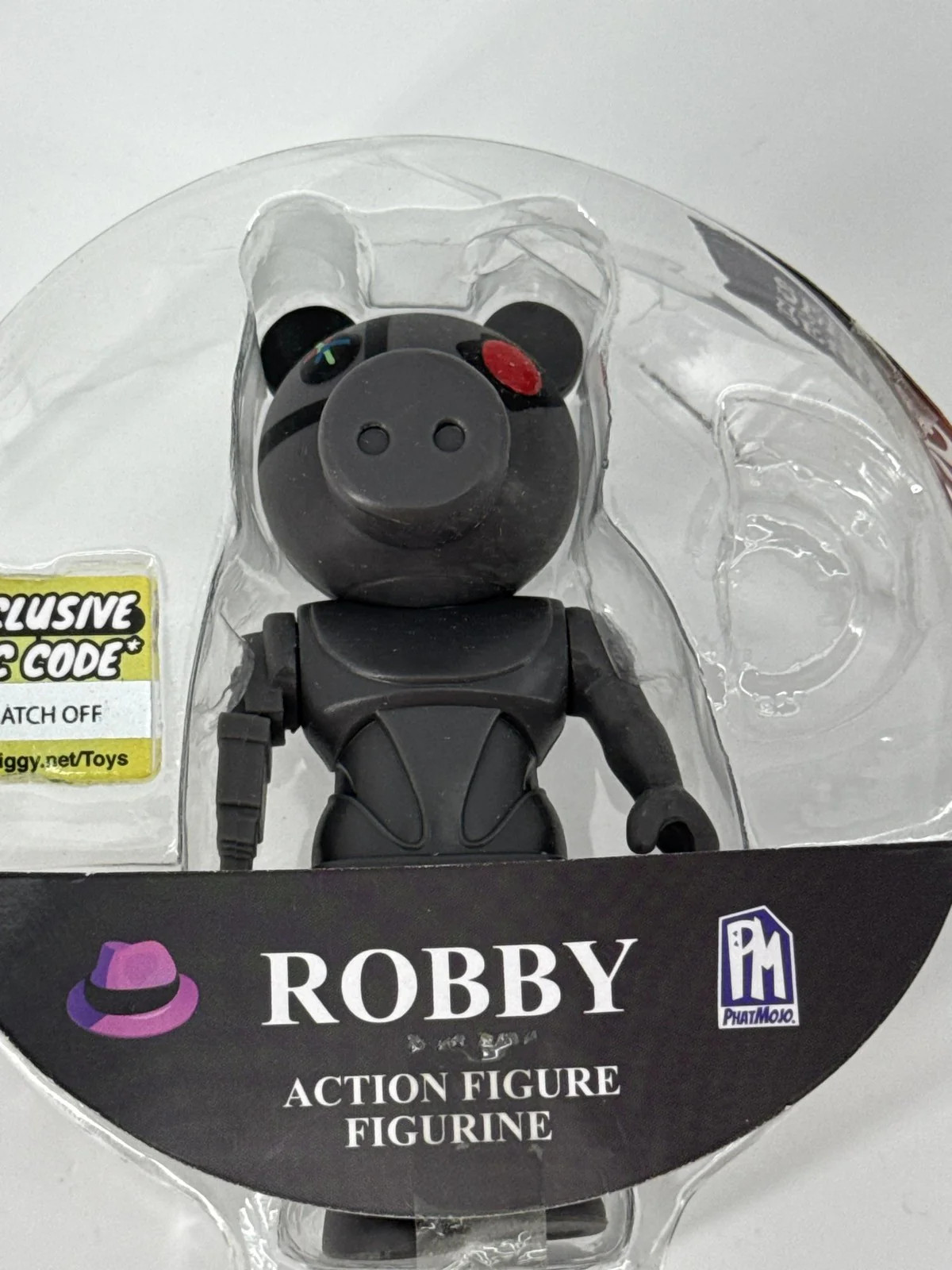 Roblox Piggy Robby Figure Series Phat Mojo w/ DLC Code