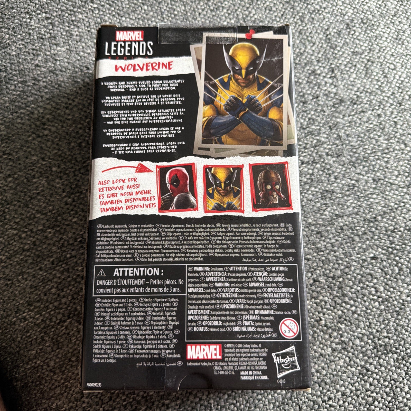 Marvel Legends Deadpool & Wolverine Wolverine 6″ Action Figure Brand New Sealed