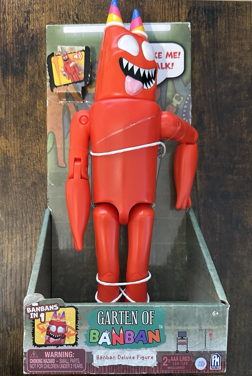 GARTEN OF BANBAN DELUXE TALKING BANBAN FIGURE 2 IN 1 FIGURE **NEW**