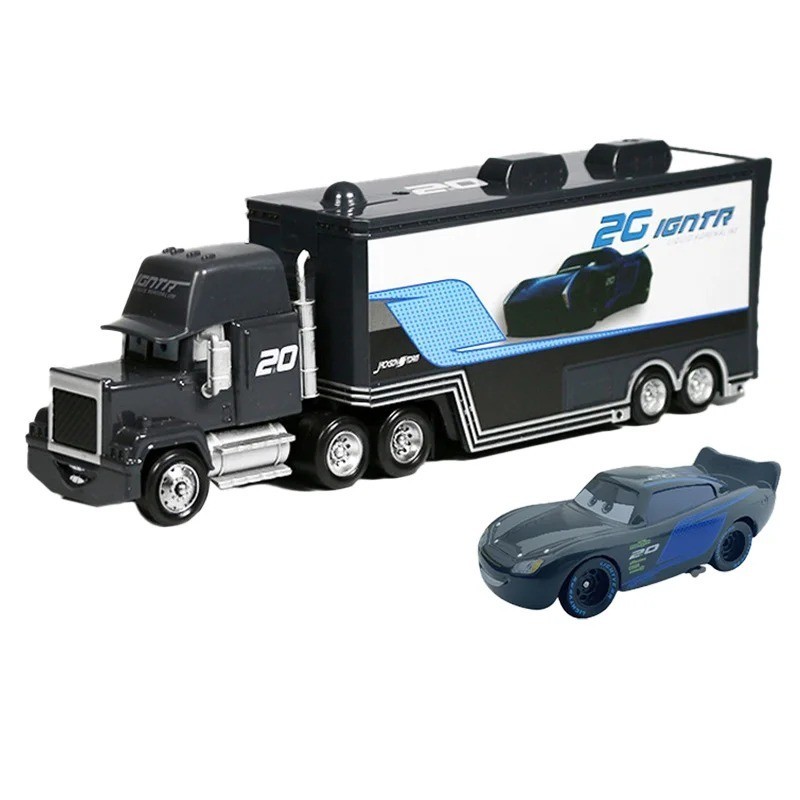 Disney Pixar Cars 86 Chick Hicks Mack Truck 1:55 Diecast Toy Car Loose Pro.