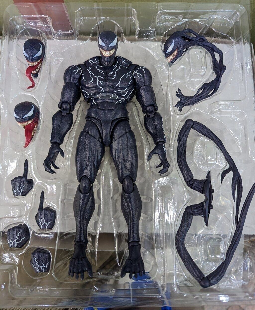 SHF Venom Let There Be Carnage 2nd Ver. 8″ Action Figure New Boxed Toys IN STOCK