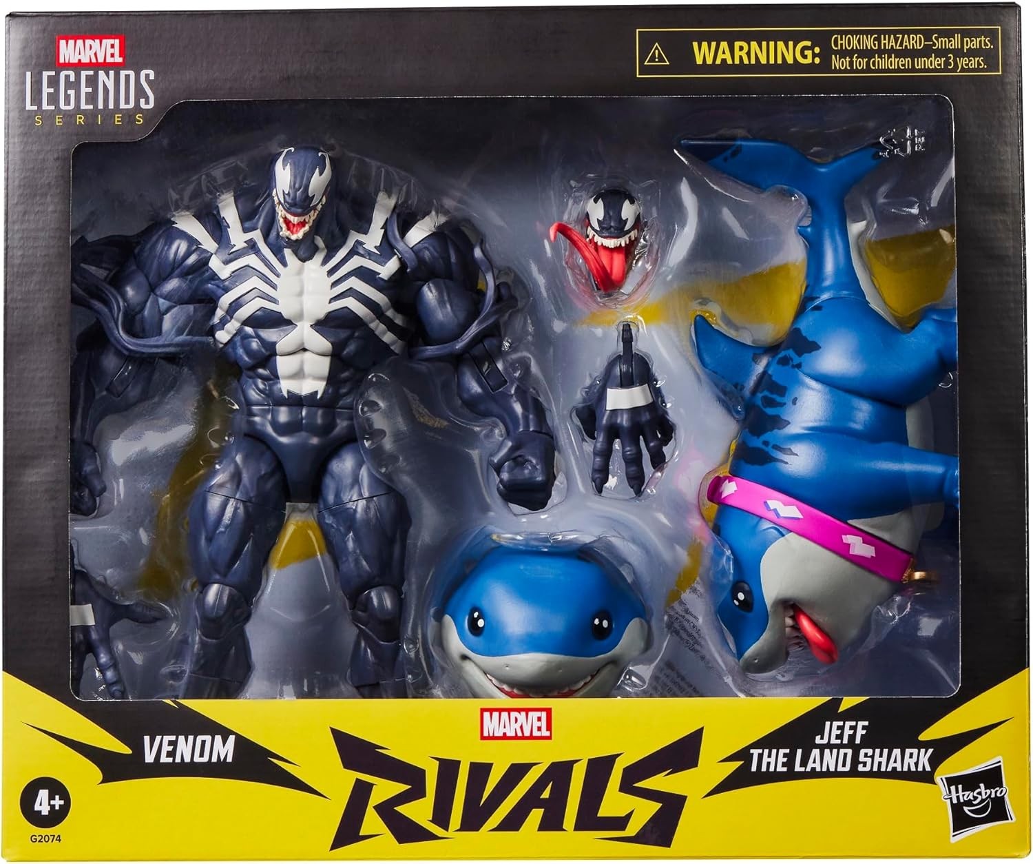 Marvel Legends Series Marvel Rivals Venom & Jeff the Land Shark Pre-Order Sept.