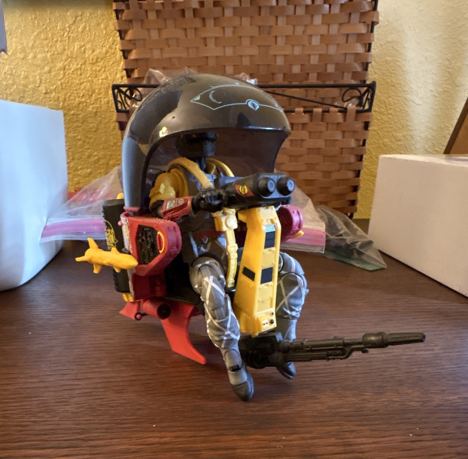 Hasbro GI JOE flying python patrol figure