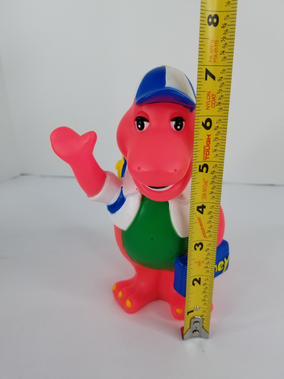 Vintage 1990’s Barney Piggy Bank (Pink Color) Back to School