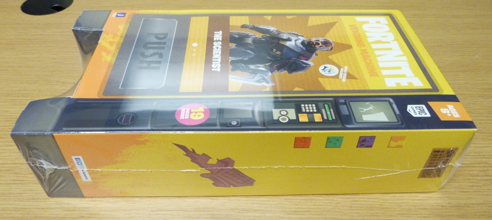 Fortnite – The Scientist Vending Machine – 19 pcs. – New – Sealed Package