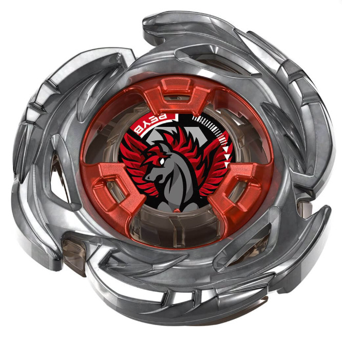 Beyblade X UX-00 Booster Aero Pegasus 3-70A Red Ver. with Beycode