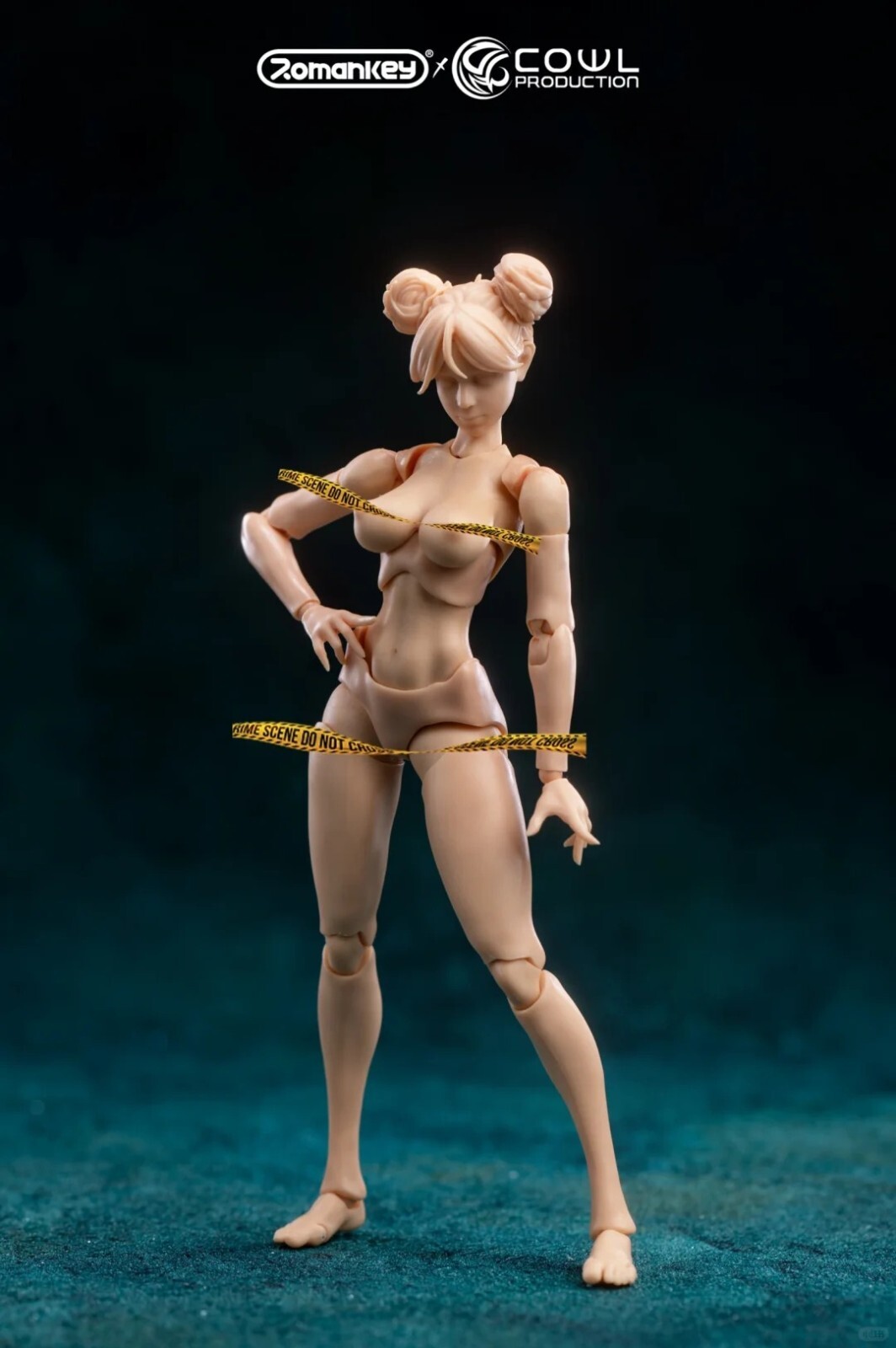 Romankey 1/12 Girl Flexible Figure Female 6″ Joint Body &Head Figure Doll